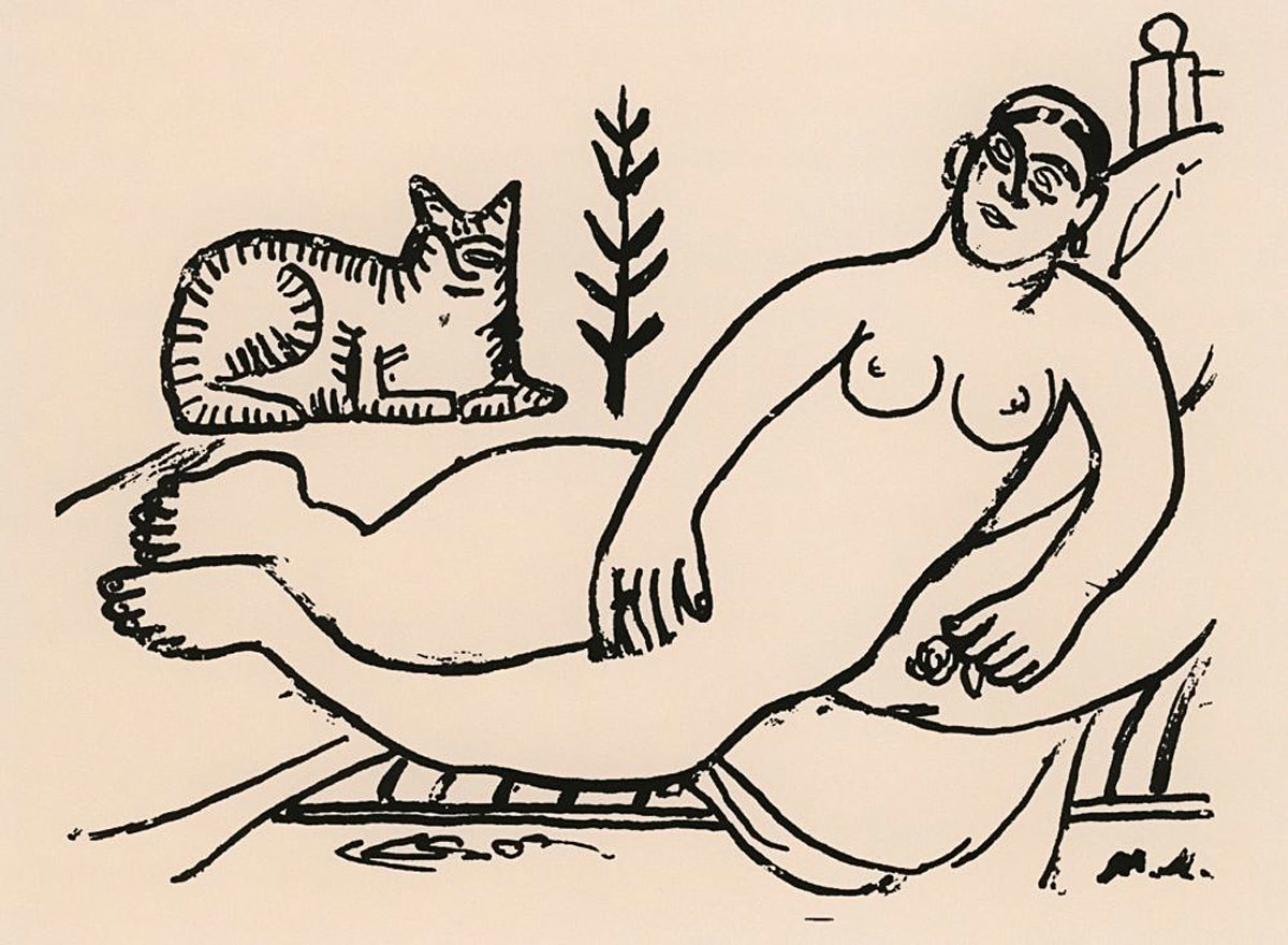 ‘Venus’ oleh Mikhail Larionov (1881 – 1964)