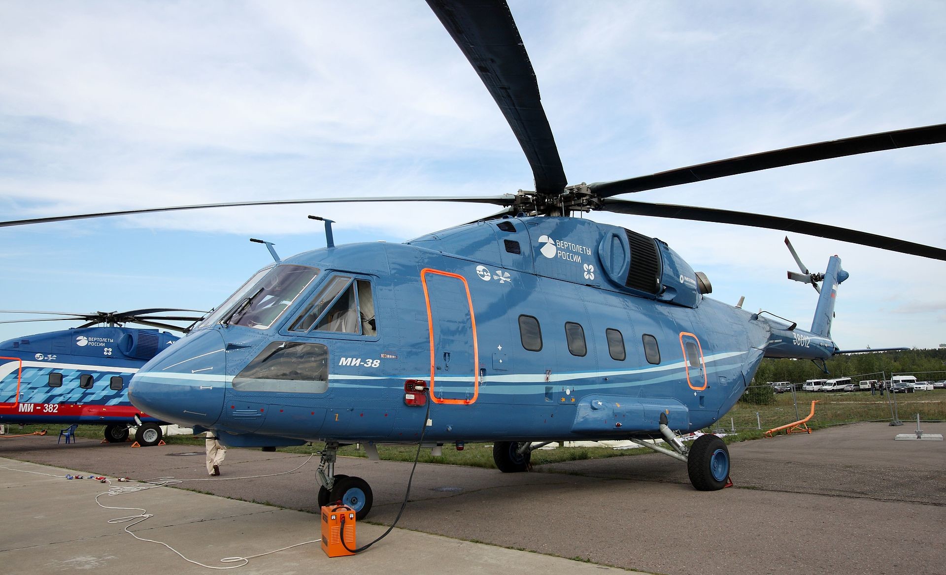 Mi-8 na sejmu MAKS 2011