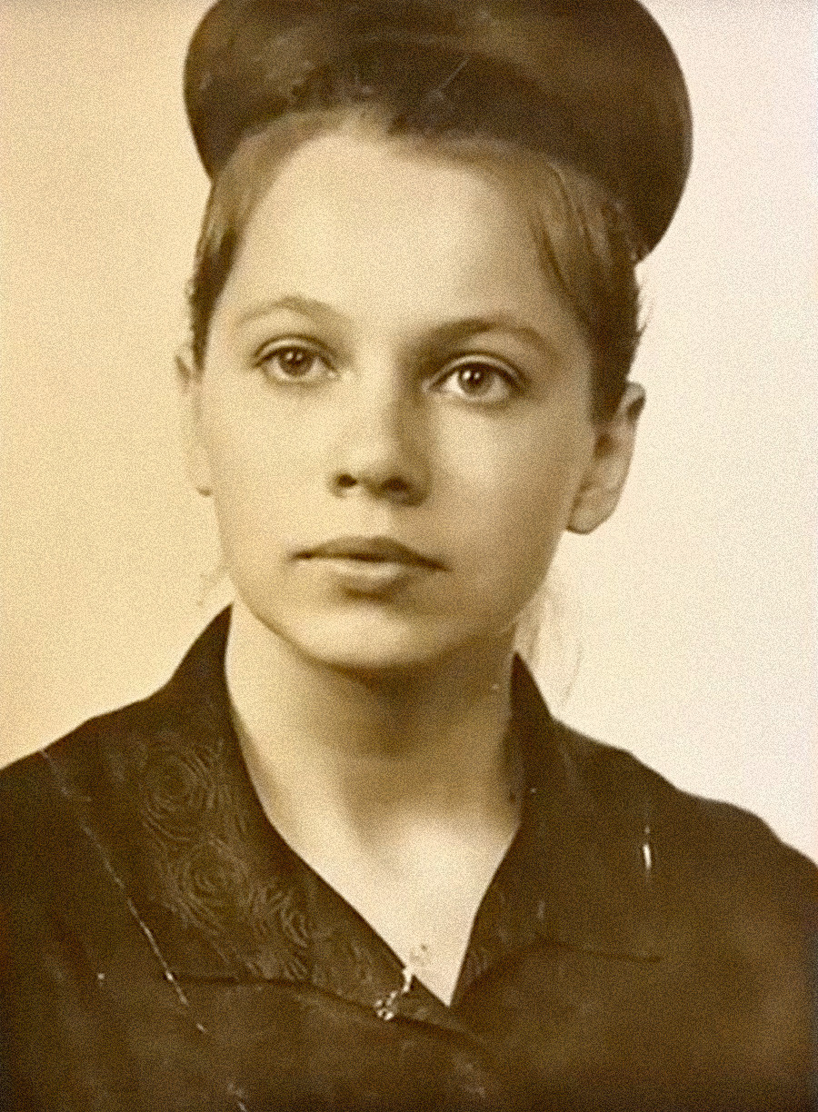 Валентин Соловјова како млада