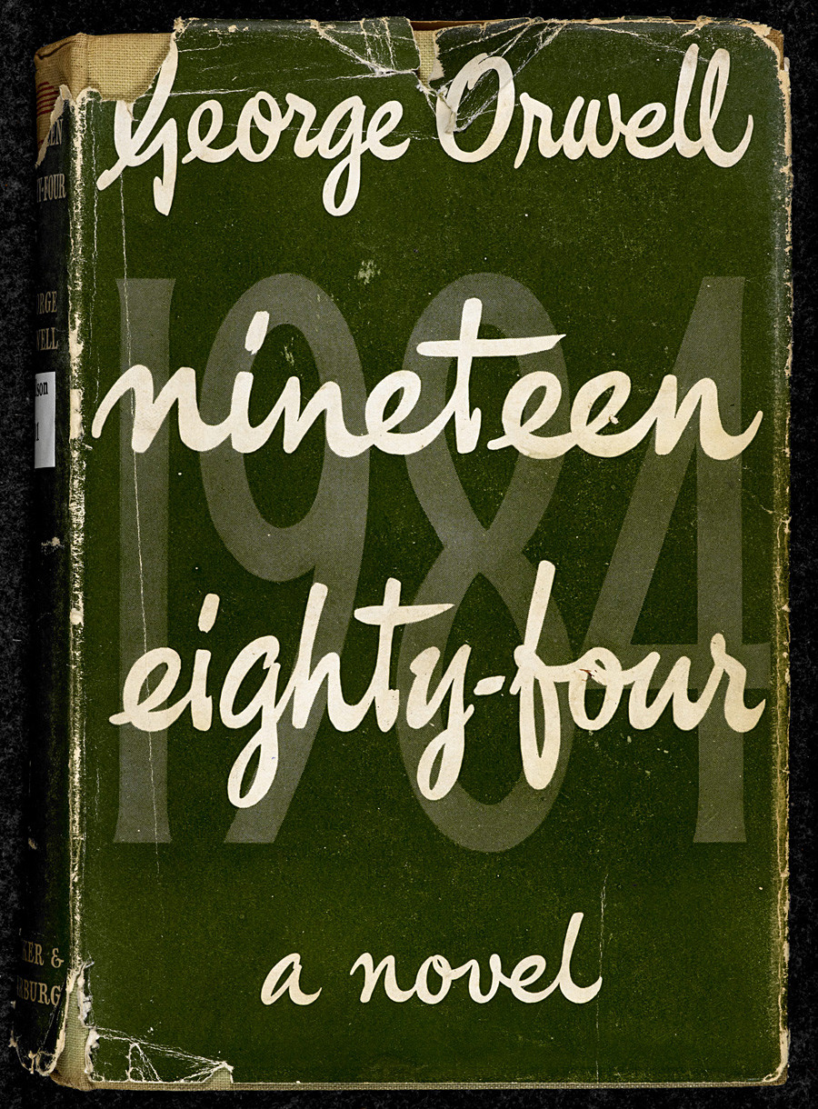 Первая обложка «1984» на английском