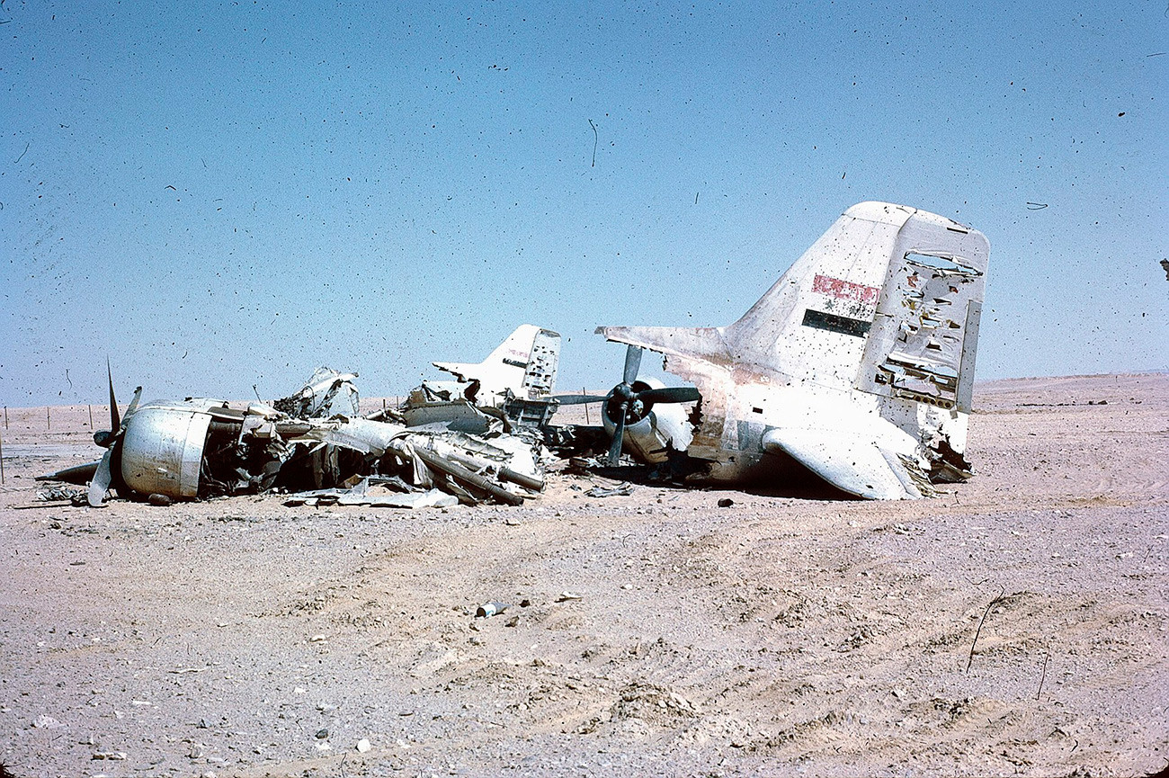 Un avion égyptien abattu  
