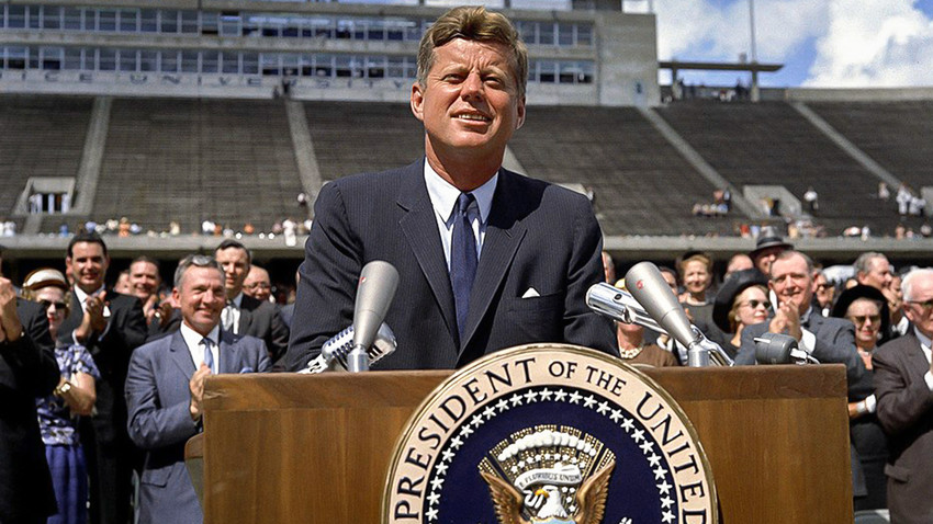 Председник Џон Ф. Кенеди, Универзитет „Рајс“, Хујстон, Тексас, 12. септембар 1962.