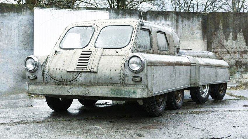 5 facts about this amphibious 8-wheel Soviet monster car - Russia Beyond