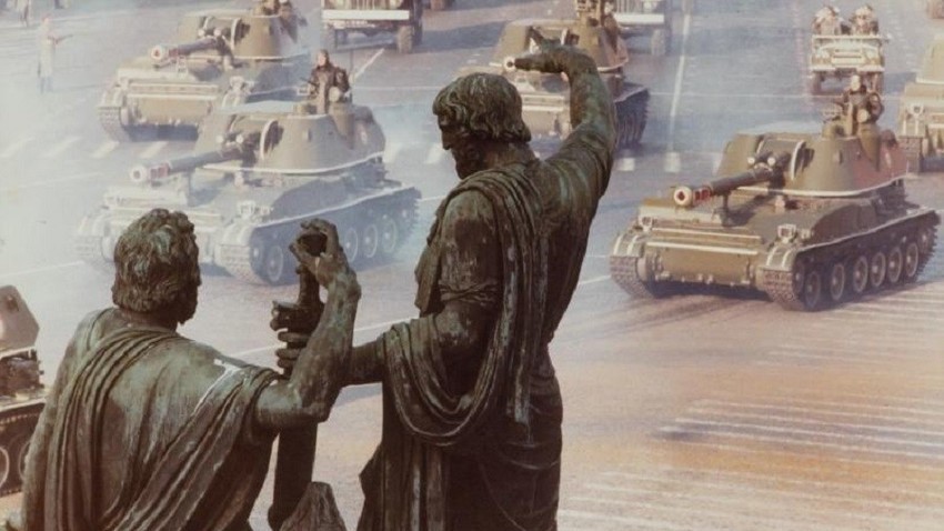 9. мај 1984 на Црвениот плоштад, Москва