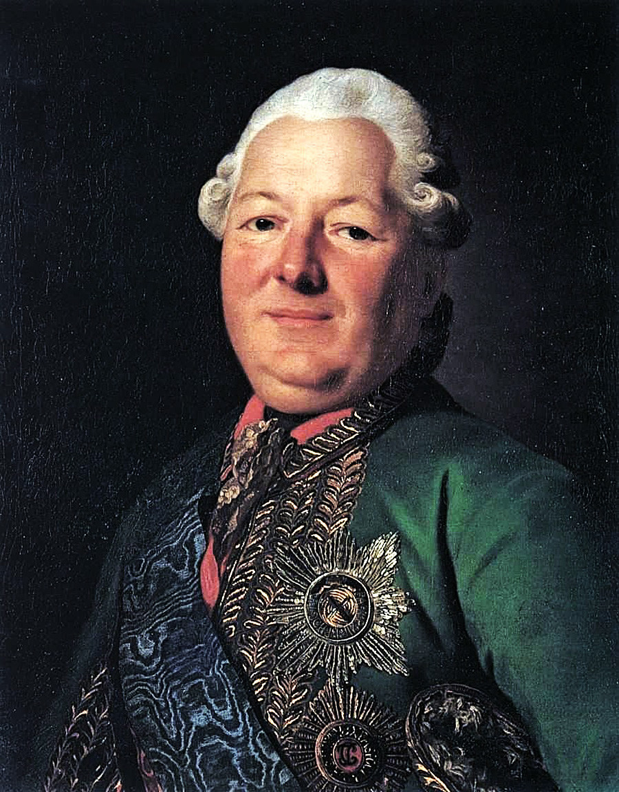 Vassíli Mikhailovich Dolgorukov-Krimski (1722-1782), de Aleksandr Roslin
