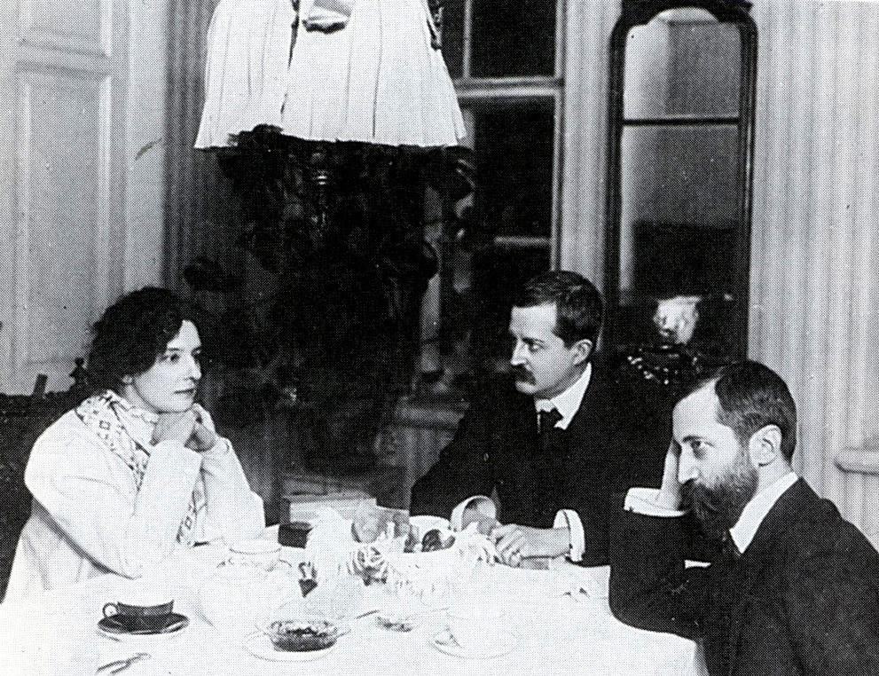 Guíppius, Filosofov e Merejkóvski, em 1920