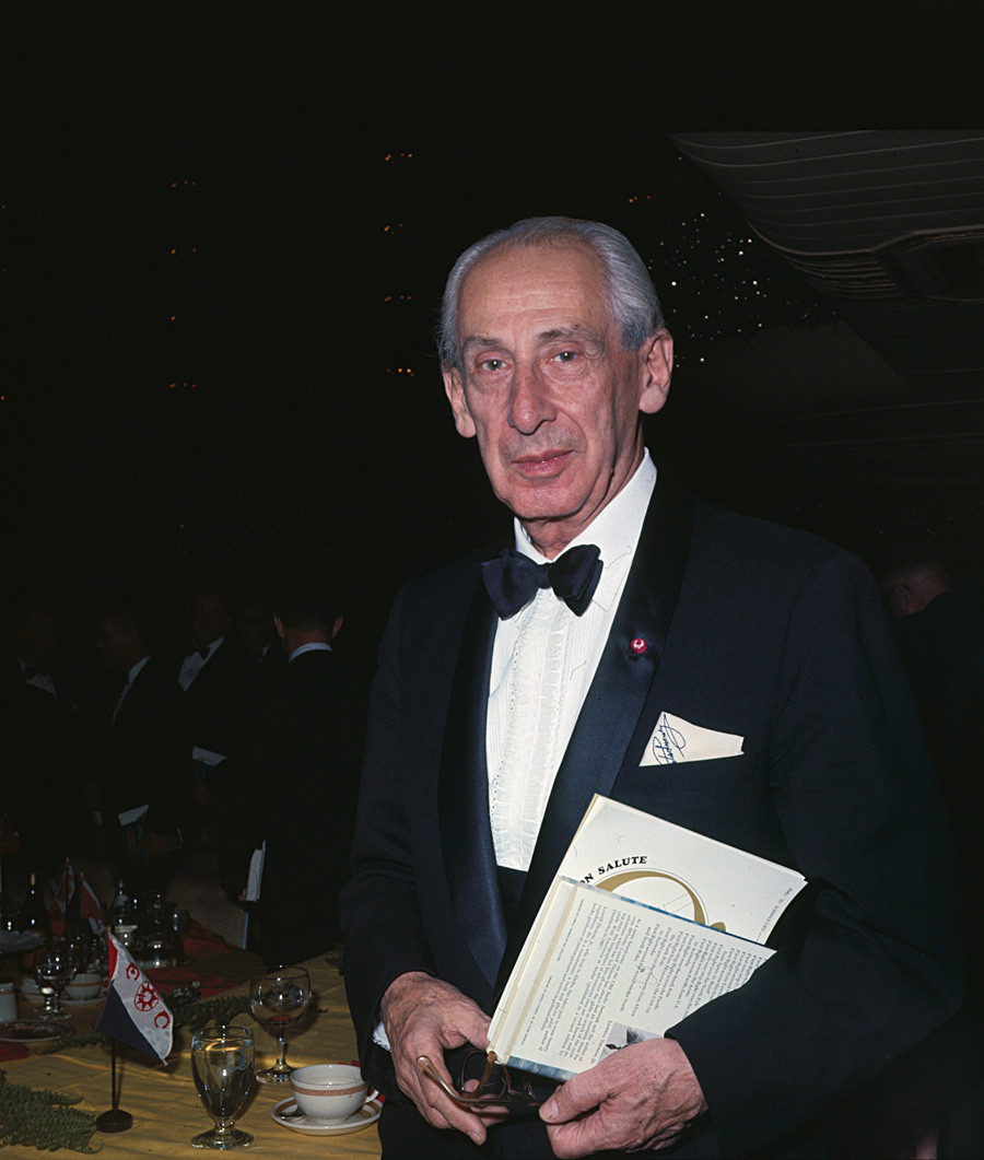 Alexander de Seversky au club des explorateurs de Waldorf-Astoria, 1968