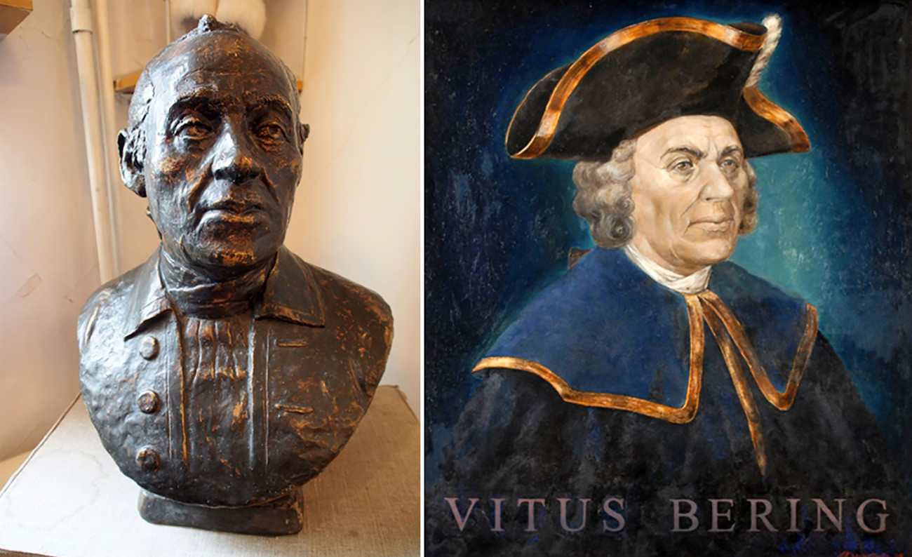 Vitus Bering (imagem reconstruída)

