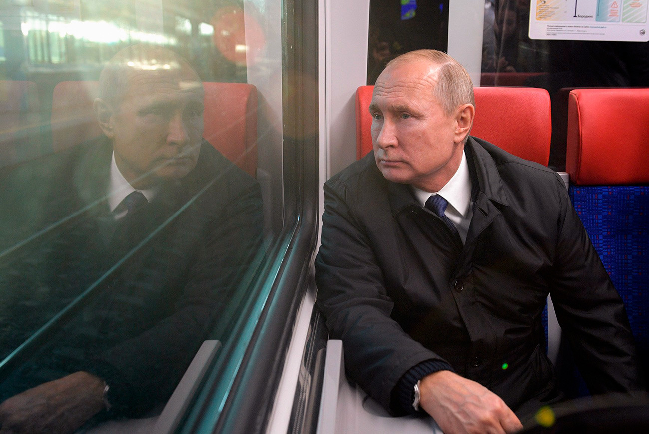 Presiden Vladimir Putin pada pembukaan MTSD.