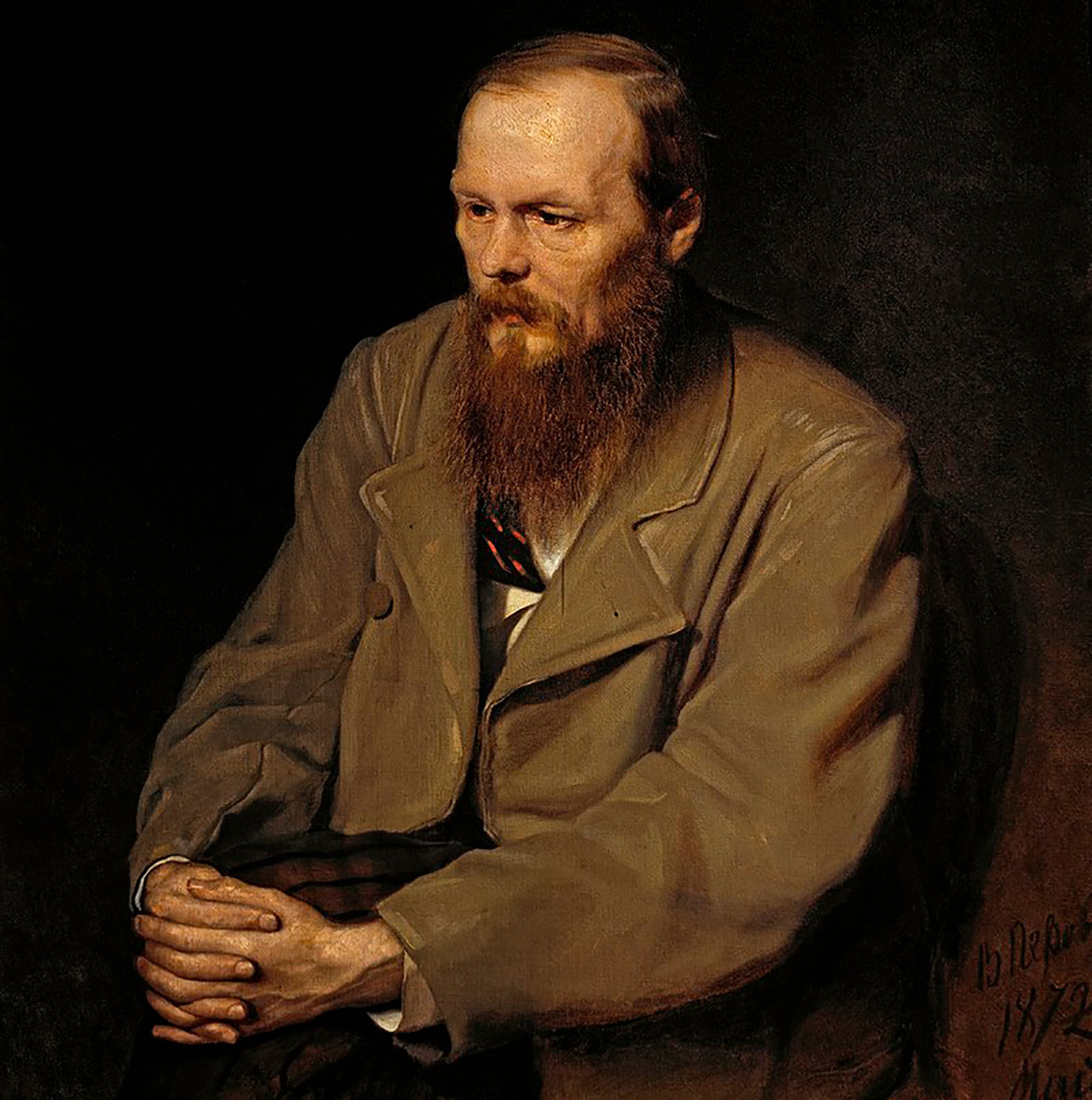 Fjodor Dostojevski, prvak ruskega trpljenja.
