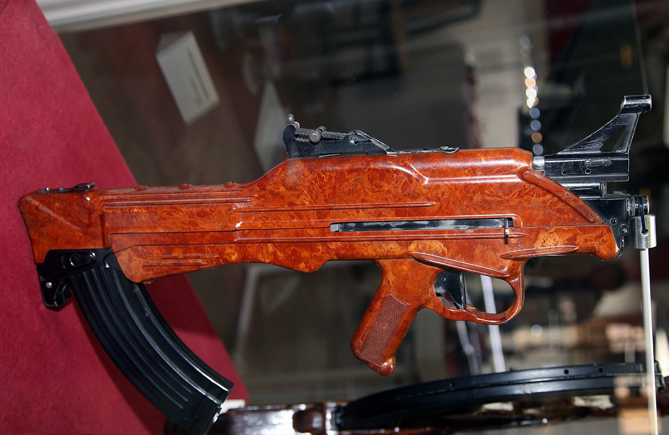 Automat Korobova TKB-022PM u Državnom muzeju oružja u Tuli.
