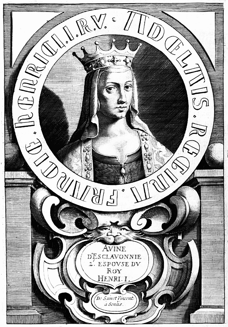 Anna, regina di Francia; dal libro 