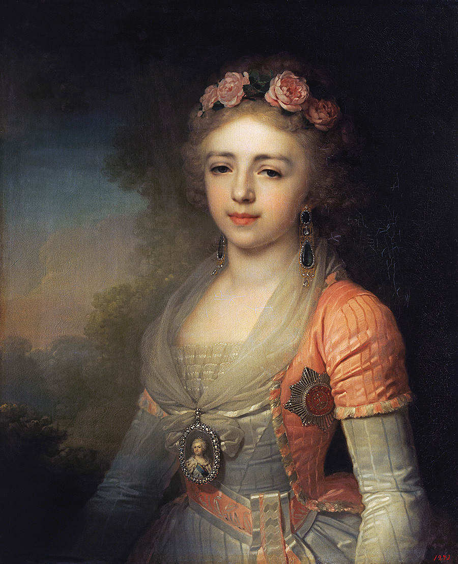 La granduchessa Aleksandra Pavlovna di Russia (1783-1801)
