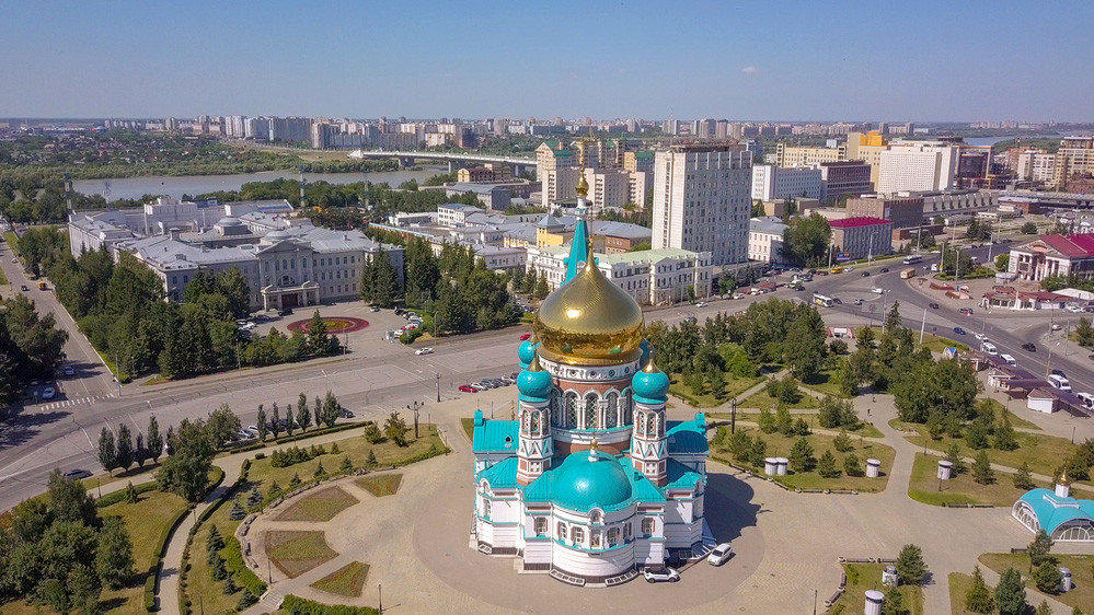Kathedrale Mariä Himmelfahrt in Omsk