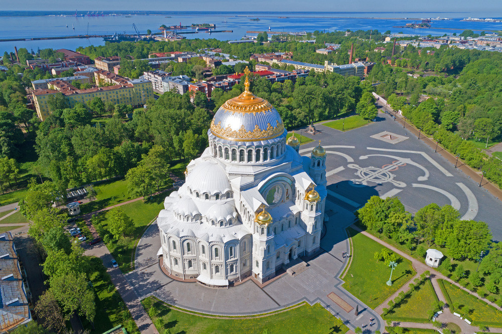 St. Nikolaus-Kathedrale in Kronstadt, St. Petersburg