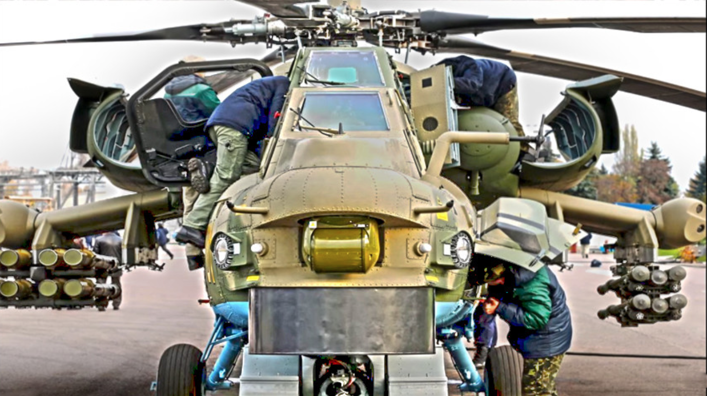 Модернизовани ударни хеликоптер Ми-28НМ
