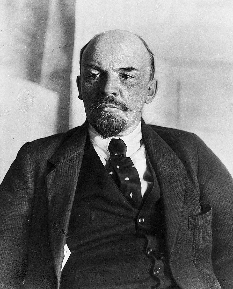 Vladimir Lenin in 1918