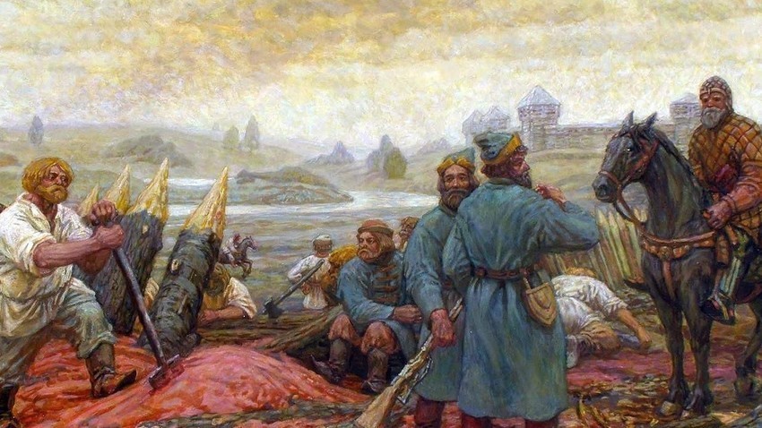 М. Пресњаков, „Белгородската одбранбена линија“