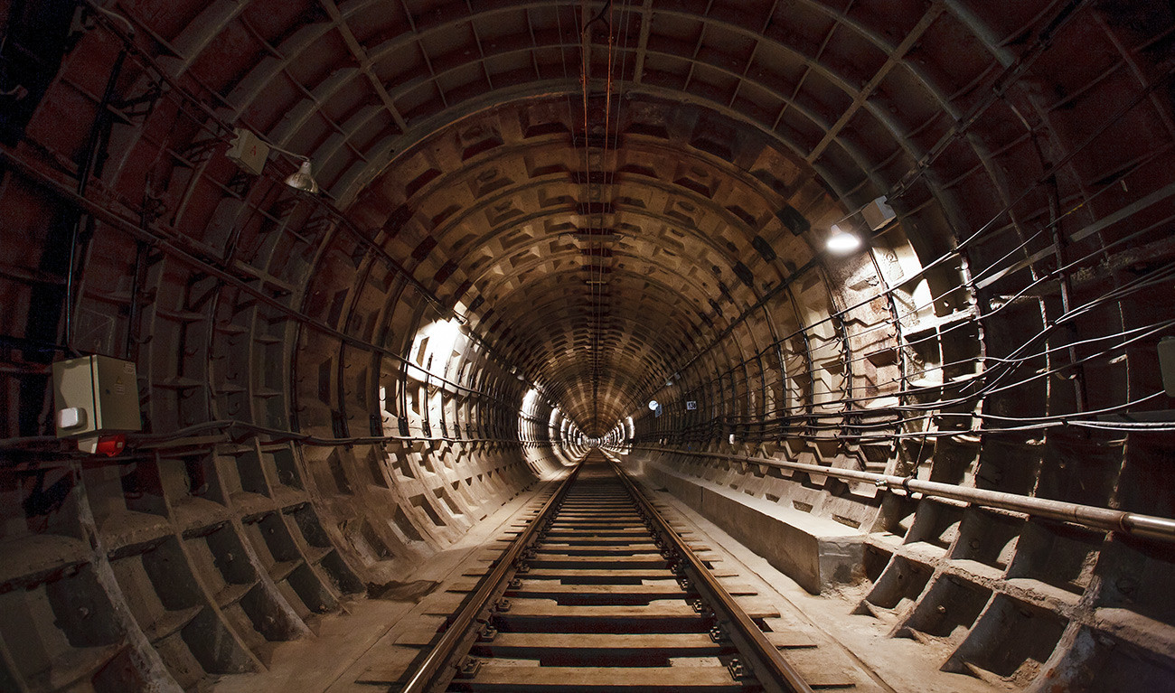 Тунел Волгоградског подземног трамваја.