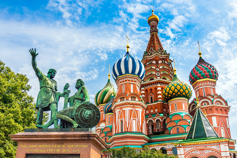St. Basil’s Cathedral in Moscow