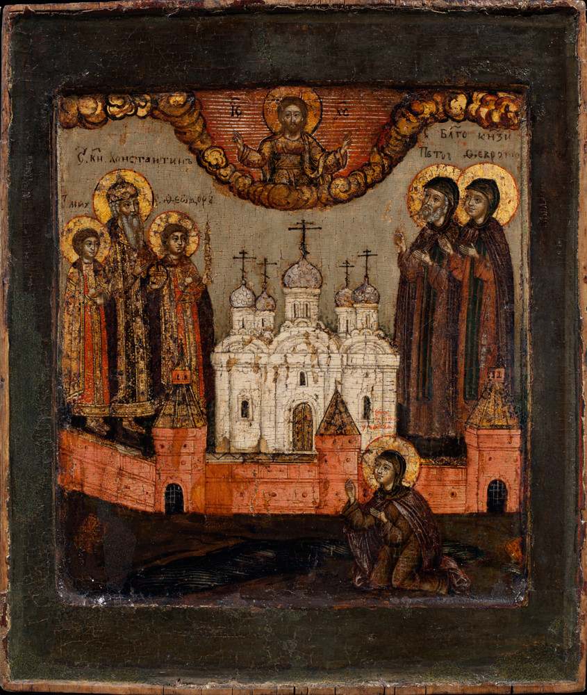 Synaxis of the Saints of Murom icon, 17th century