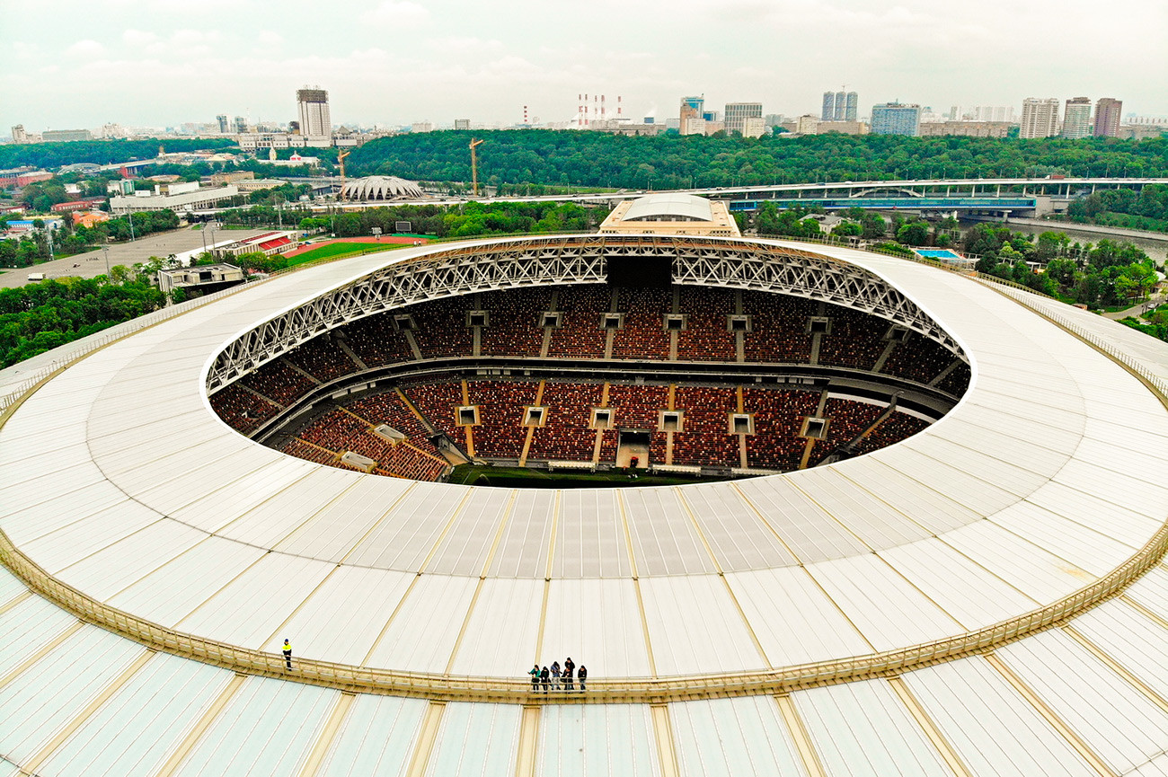 Luzhniki Stadium.