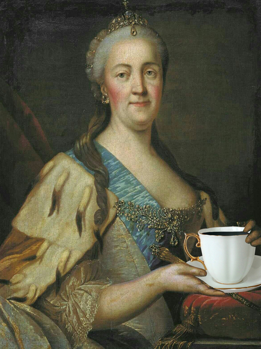 Portrait de Catherine la Grande par Ivan Sabloukov