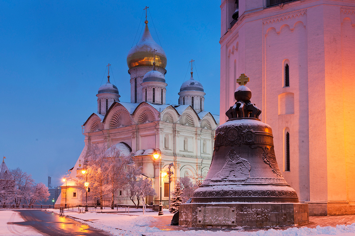 Fantastische Bilder des Moskauer Kremls im SCHNEE! Russia Beyond DE