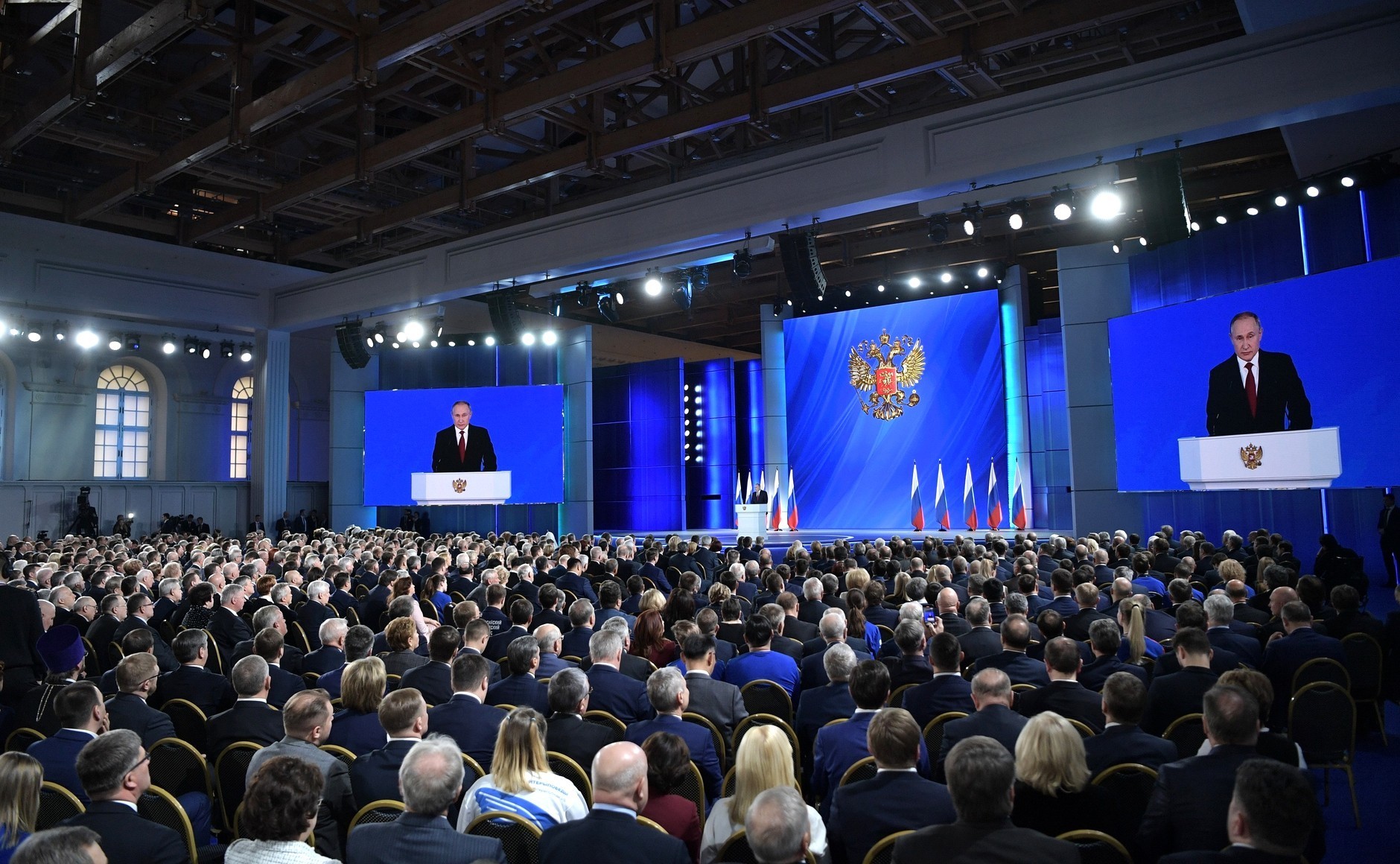 Obraćanje predsjednika RF Vladimira Putina Federalnoj skupštini, 15. siječnja 2020.
