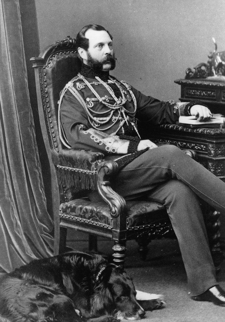 Tsar Alexander II of Russia (1818-1881).