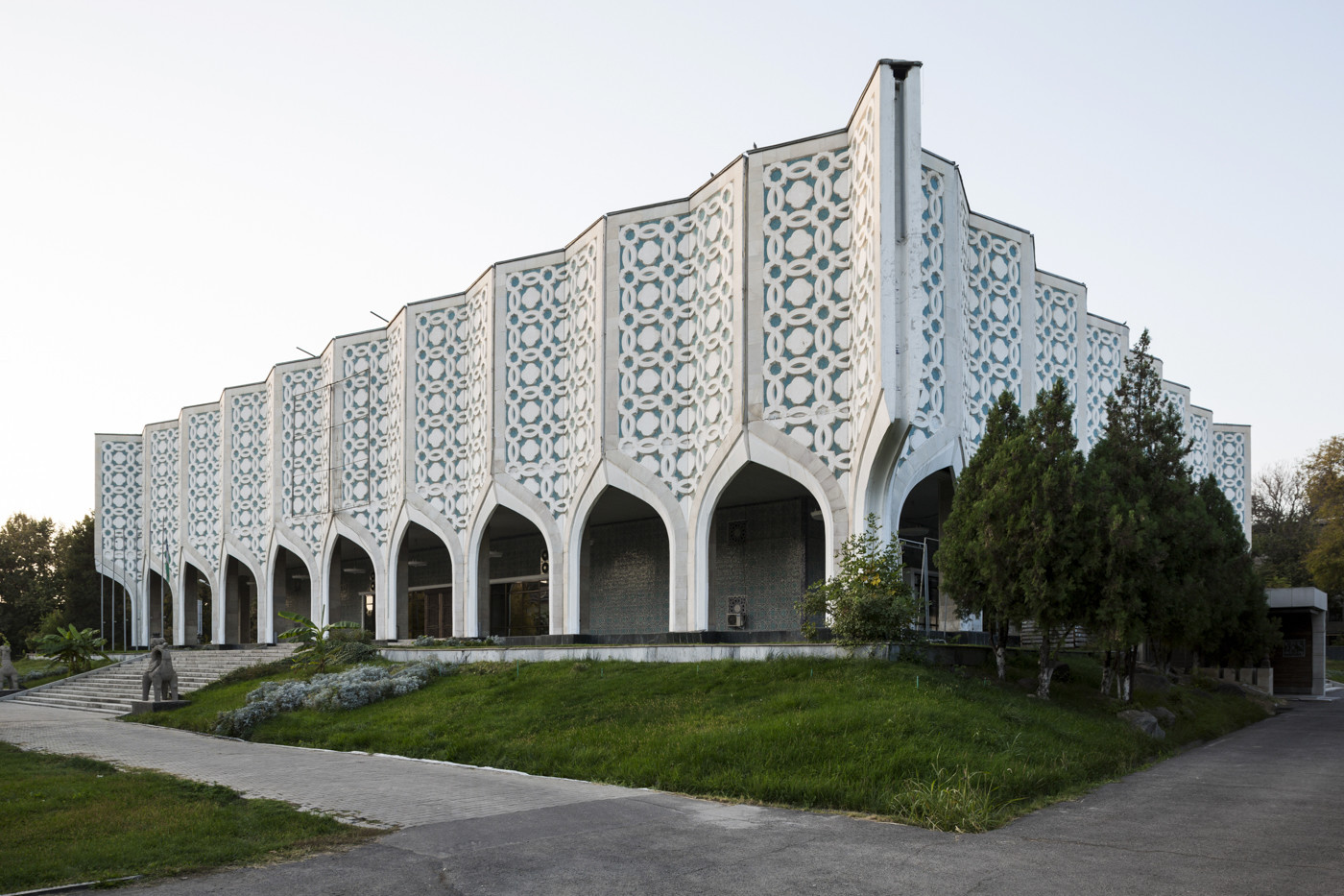 Centro espositivo della “Unione degli Artisti Uzbeki” (1974). Tashkent, Uzbekistan
