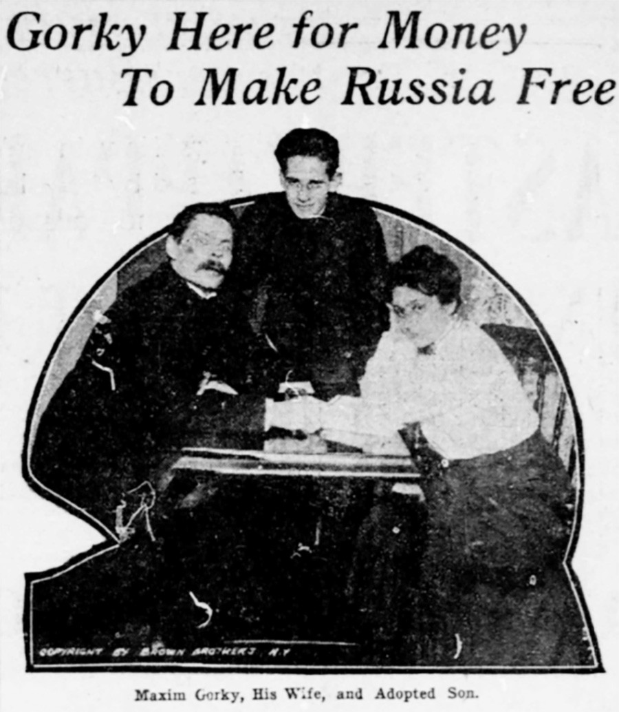 ワシントン・タイムズ紙、1906年4月13日