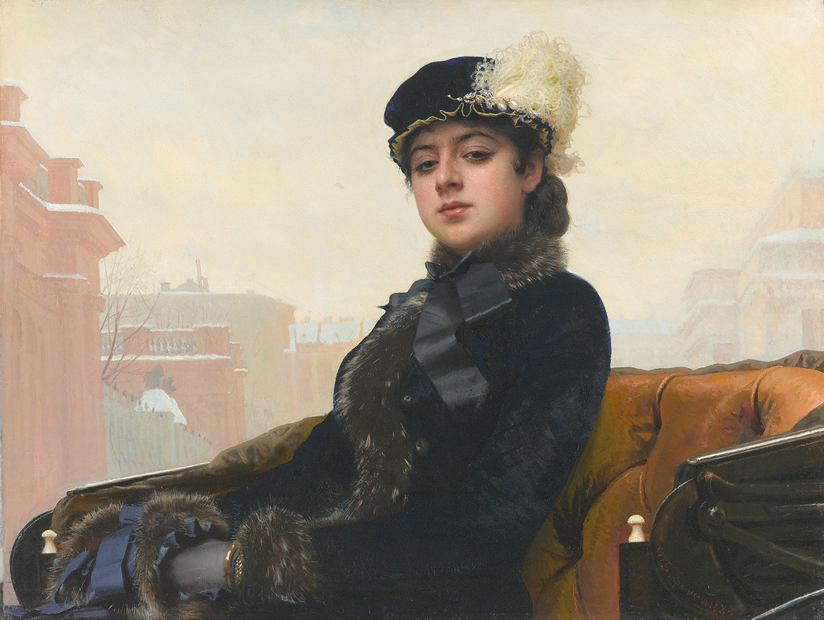 Иван Крамској, „Портрет непознате жене” (1883).
