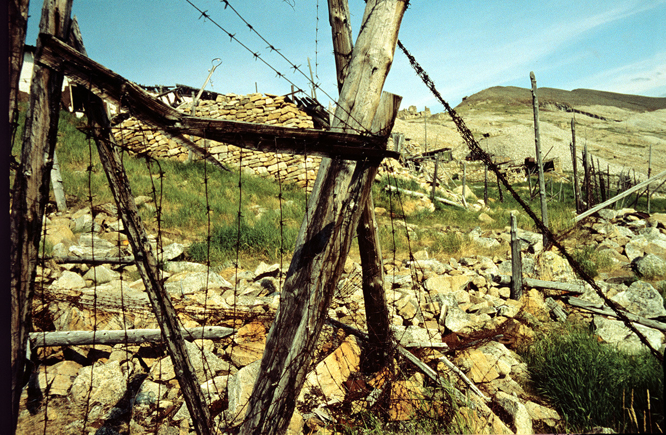 Camp Boutouguychag (en langue des Evenks « Vallée de la mort ») dans la Kolyma, 1997