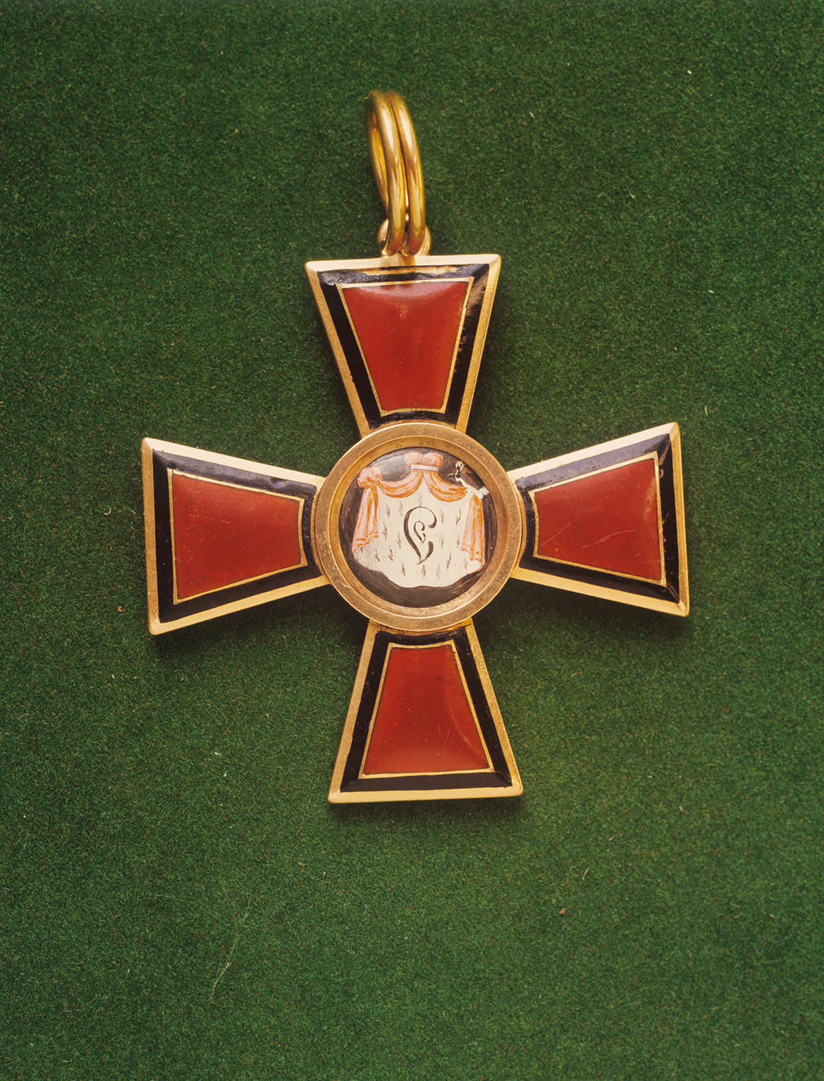 The Cross (Badge) of the Order of Saint Vladimir, 1st class.

