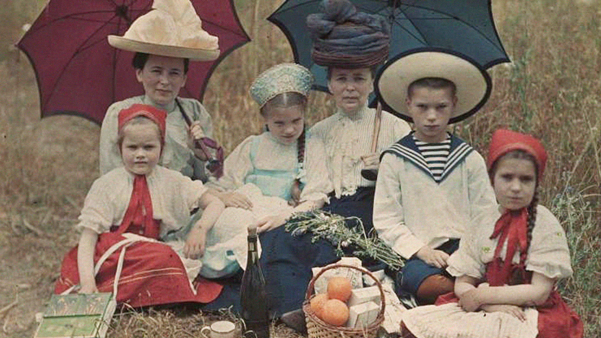 Enfants à Yalta. 1910