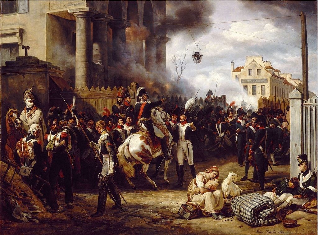 Obrana Pariza 30. ožujka 1814. godine
