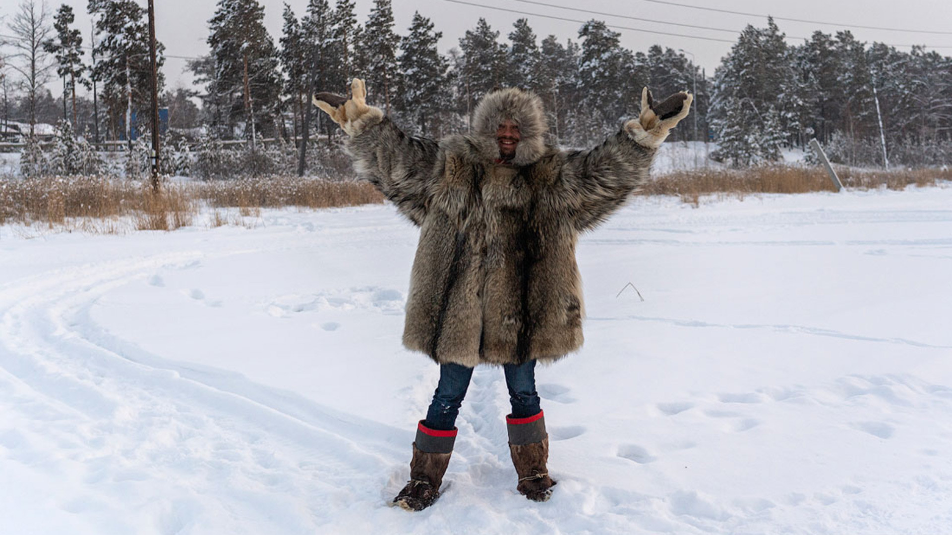 Russian blogger Ilya Varlamov in Yakutia.