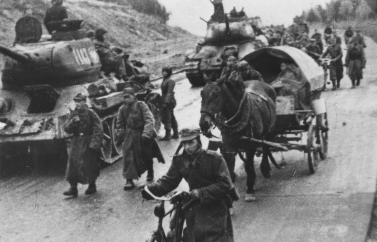 Пољска армија на путу у Берлин, 1945.

