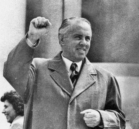 Hoxha na vrhuncu svoje moči