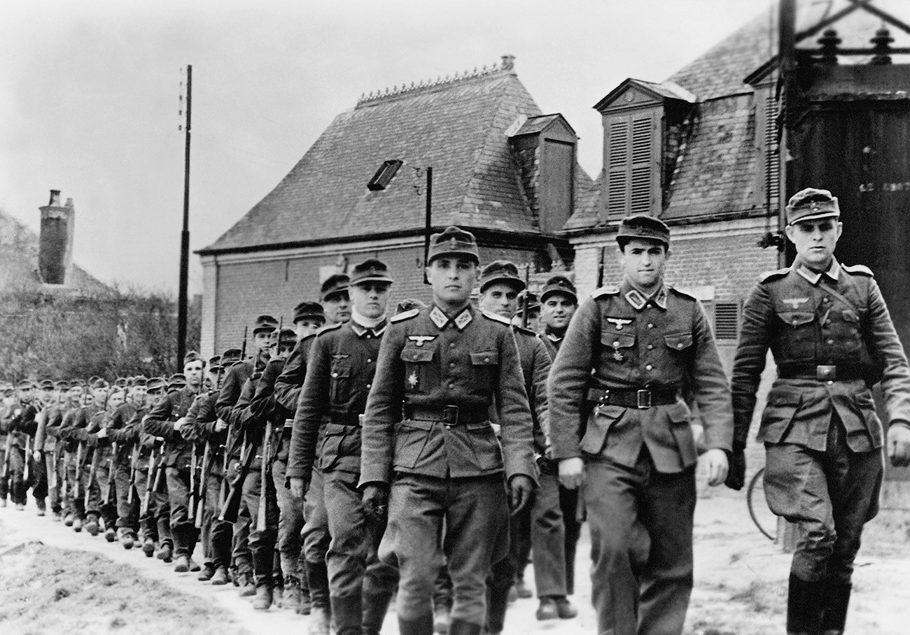 Козаци у немачким униформама (Француска)