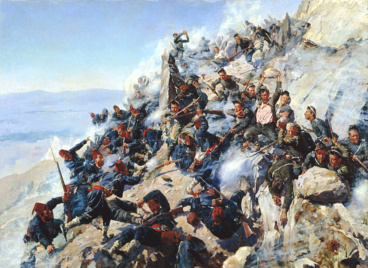 „Die Schlacht am Schipka-Pass“ von Alexej Popow