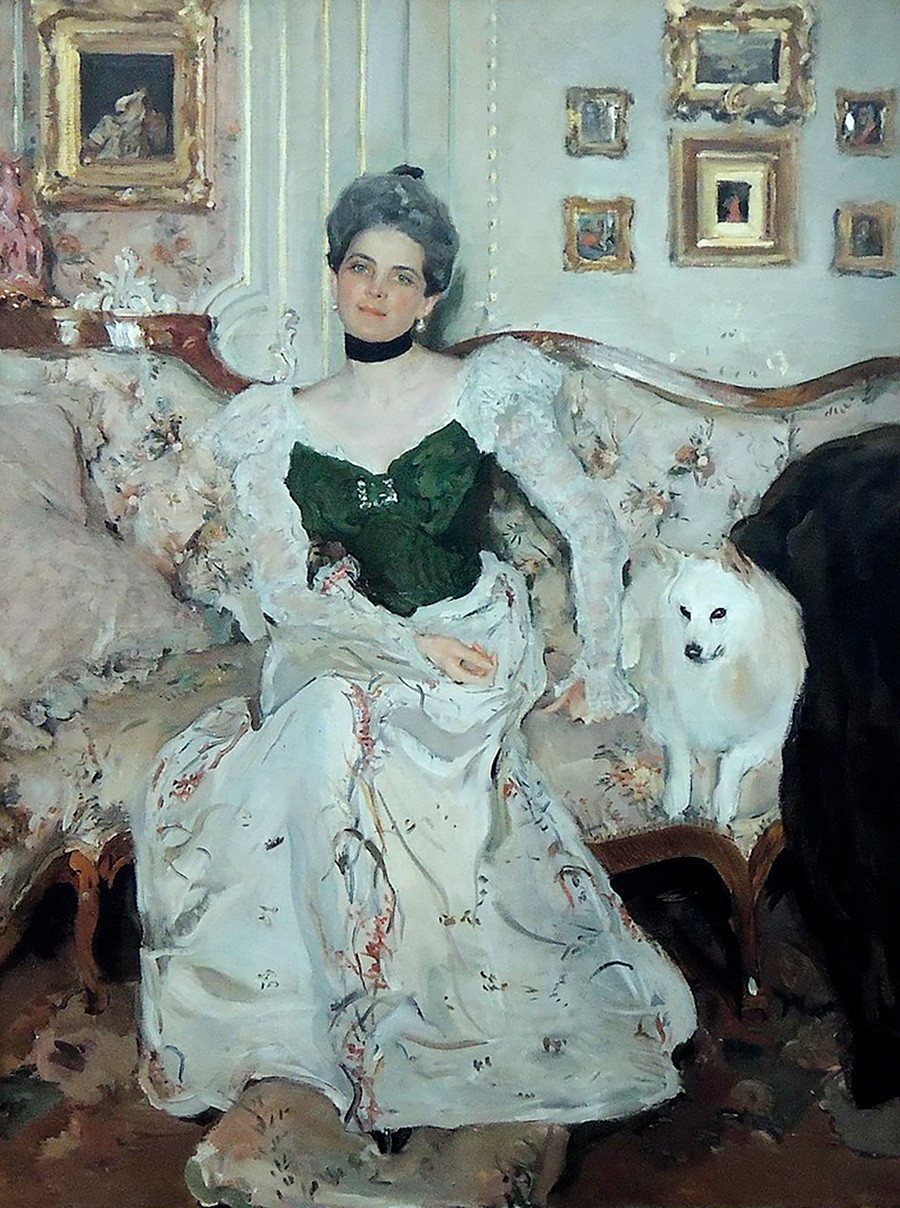 'Portrait of Princess Zinaida Yusupova'. Valentin Serov. 1902.