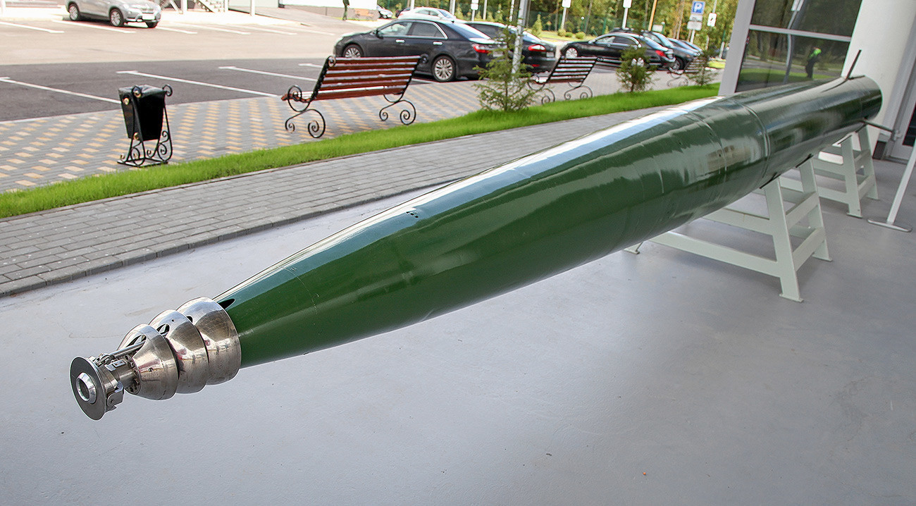Супербрзата подводна ракета (ракета-торпедо) „Шквал“
