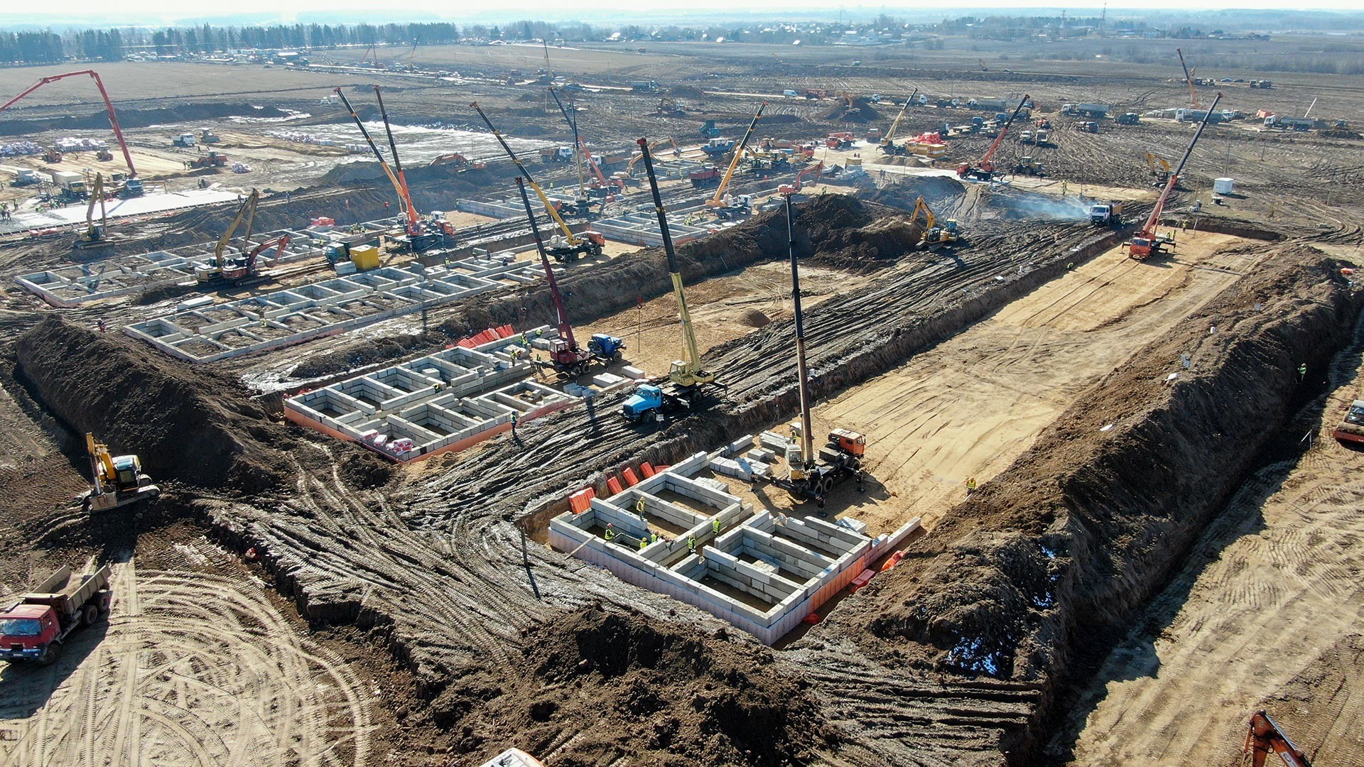 Construction of a new infectious diseases hospital complex