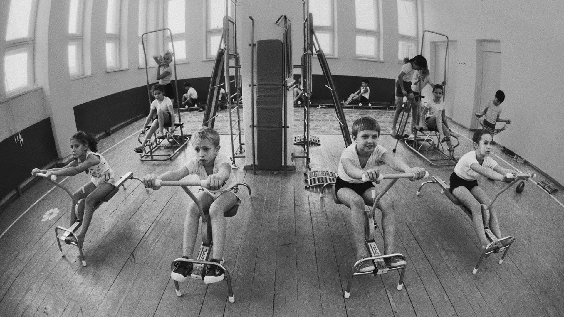 Soviet gym class