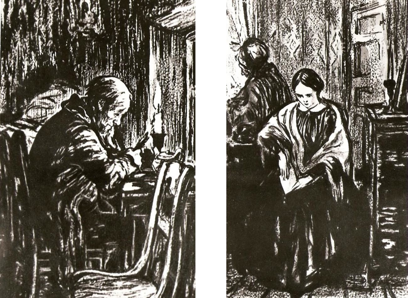 Illustration for 'Poor Folk' by Fyodor Dostoyevsky
