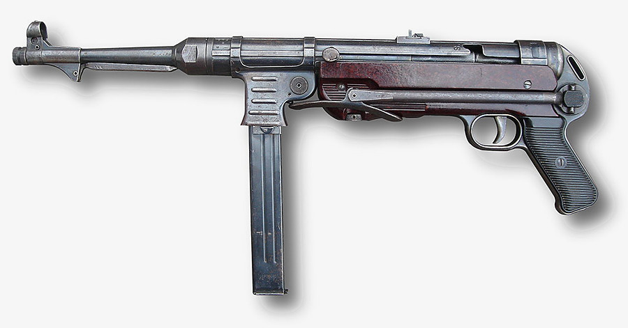 Немският картечен пистолет MP40