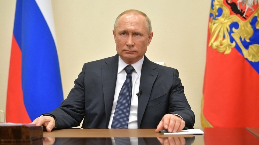 Ruski predsednik Vladimir Putin
