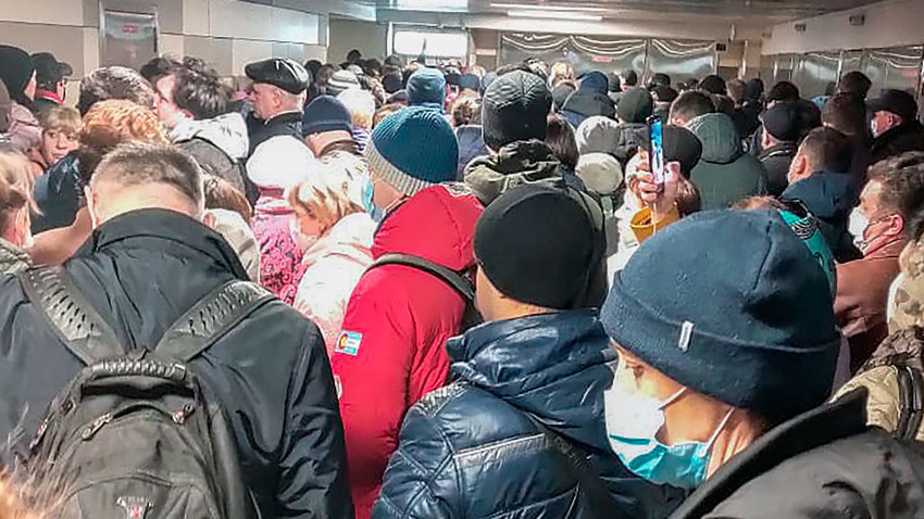Uvedba elektronskih dovolilnic v moskovskem metroju v času režima samoizolacije